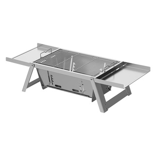 烧烤炉家用室内户外轻便设计不锈钢折叠一体式免安装一键收纳烤炉