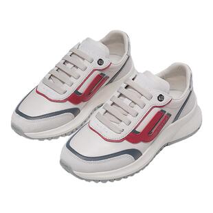 BALLY/巴利 女土拼色系带厚底运动休闲鞋银泰百货 301458