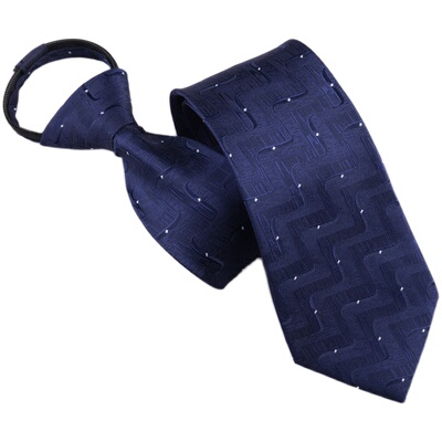 免打结领带复古花纹商务