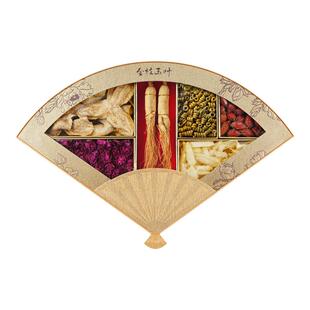 湖心泉人参铁皮石斛玉竹陈皮金枝玉叶药食同源礼盒送长辈父母礼盒