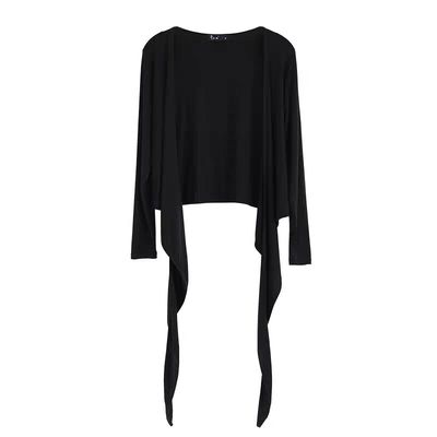 v领性感高腰紧身绑带配阔腿裤