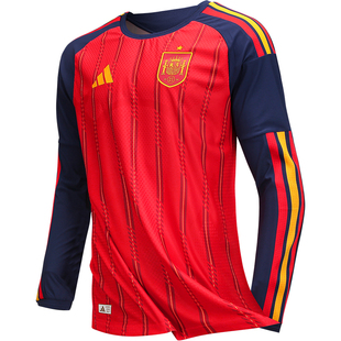 ADIDAS西班牙长袖球衣2026美加墨世界杯亚马尔阿迪达斯球员球迷版