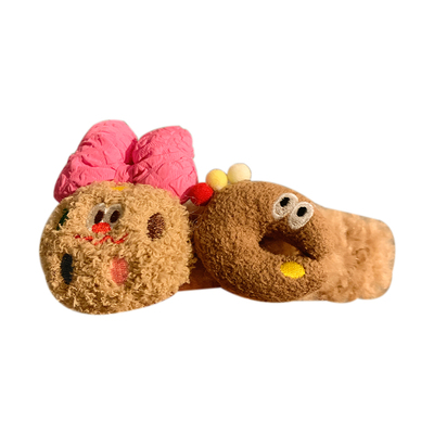 可爱搞怪曲奇毛绒发箍女毛茸茸