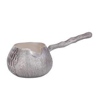 大口侧把纯银公道杯999银壶泡茶壶功夫茶具分茶器日式公杯煮水壶