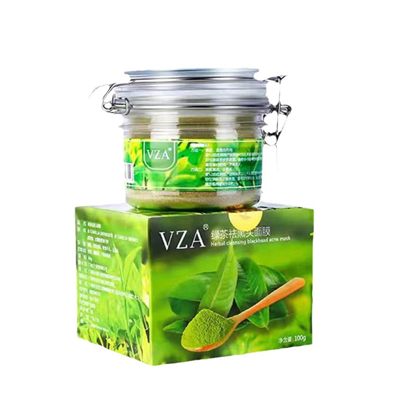 VZA黑头绿茶撕拉面膜清洁面膜