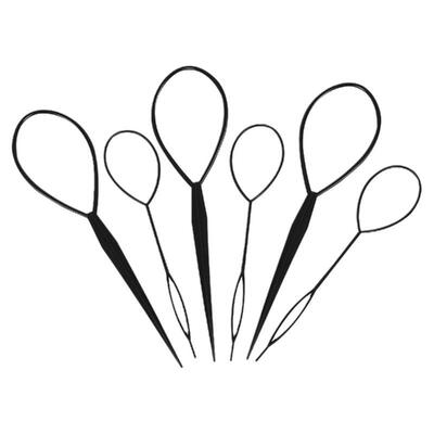 儿童盘发神器拉发针扎头发辫子女