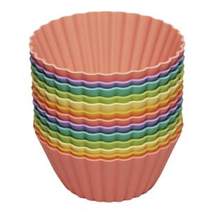 硅胶蛋糕模具发糕可蒸米糕专用蒸糕布丁可重复使用家用烤箱烘焙碗