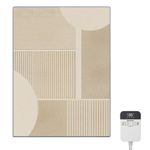 艾美特电热地毯地暖毯高效抗菌客厅地垫精准控温石墨烯加热取暖垫