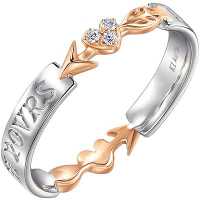 周生生爱神之箭钻石戒指