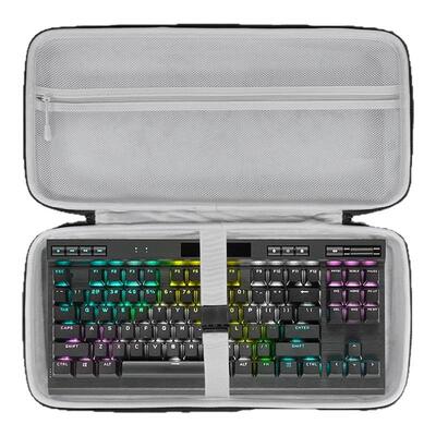 虎炳适用美商海盗船Corsair键盘收纳包抗压防震K70 RGB TKL键盘包防尘JOJO收纳包机械键盘一体收纳包便携盒
