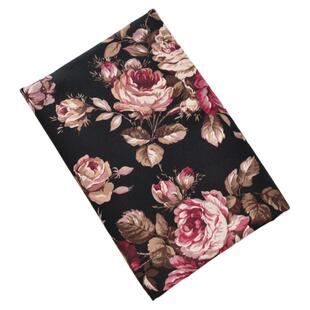纯棉布料手工DIY拼布布头印花面料棉布床品服装ins北欧玫瑰套组