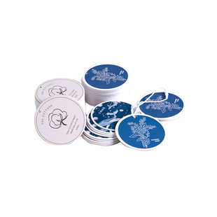 圆形吊牌定制女装价格标签圆卡印刷商标pvc挂牌logo卡纸打印服装店衣服产品合格证小吊卡设计伴手礼卡片定做