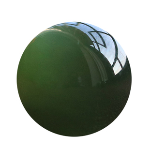 俄罗斯碧玉猫眼散珠子 吊坠天然和田玉单颗圆珠diy手链手串配珠