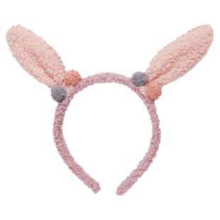 洗脸发箍女夏天简约发捆毛绒卡通头箍网红可爱束发带压发防滑发卡