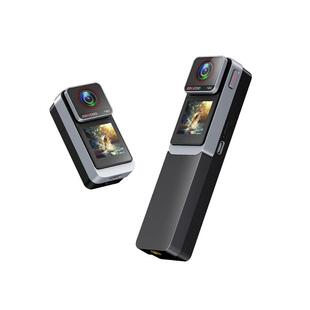 拇指运动相机高清防抖骑行头盔手持防水全景4K记录仪摄像机vlog