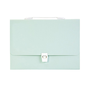 得力a4风琴包多层学生用试卷夹可立式桌面大容量收纳神器整理盒资