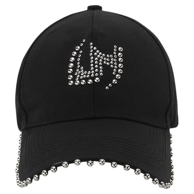 UHOT/诱货黑色钉珠棒球帽