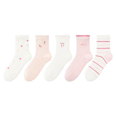 尼多熊女童袜子夏季薄款棉袜a类