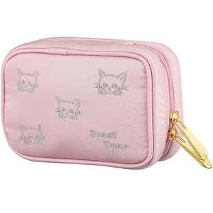 旅行首饰包首饰收纳盒便携迷你精致珠宝手表镯耳环饰品收纳包可爱