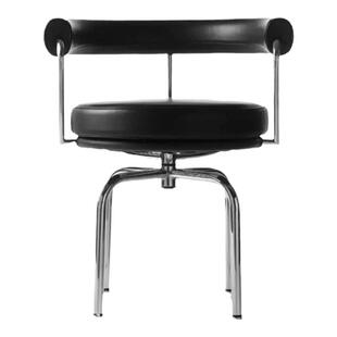 设计师LC7 Tournant Chair图南椅家用中古餐椅办公椅接待靠背椅