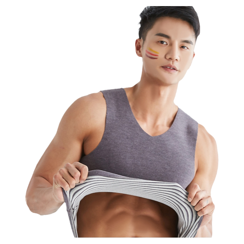 秋冬男士保暖背心冠得