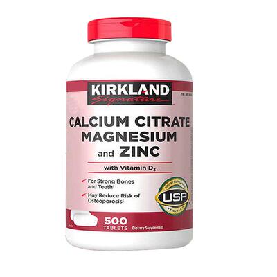 保税美国kirkland柯蓝钙镁锌片