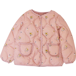 儿童轻薄羽绒服内胆女童秋冬季宝宝外套男童中小童婴儿衣服内外穿