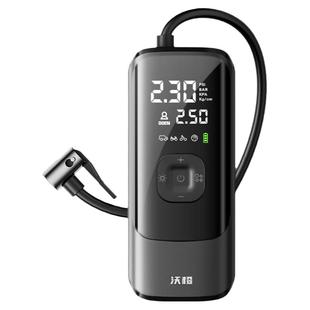 沃橙车载充气泵汽车无线电动打气筒自行车便携带测胎压轮胎小型泵