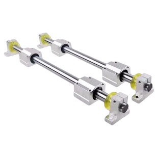直线圆柱光轴导轨滑块套装/高精度木工推台手推锯/多功能滑轨滑台