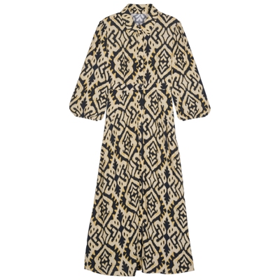 法式休闲衬衫连衣裙ba&sh