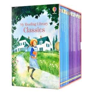 Usborne My Classics Reading Library 我的图书馆系列30册盒装 自主阅读 世界名著 儿童文学 英语课外读物 英文原版进口儿童图书
