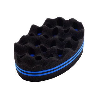 黑人烫发海绵嘻哈爆炸头打理工具barbershop非洲脏辫美发造型海绵