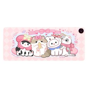 加热鼠标垫超大发热暖桌垫办公室电脑桌面学生写作业写字暖手防水