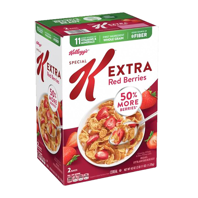KELLOGG's草莓蓝莓杏仁速溶麦片