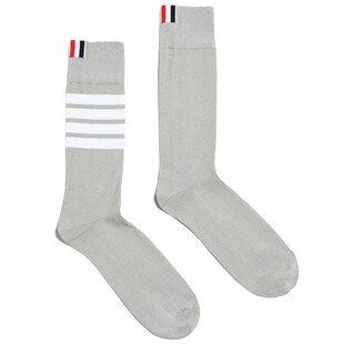 [3期免息]THOM BROWNE 女士四条纹羊毛紧身裤袜