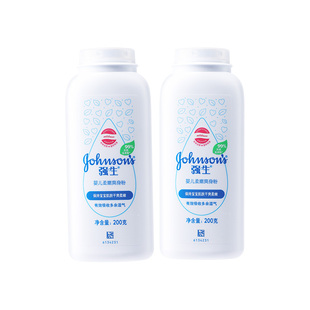 强生婴儿痱子粉 婴儿爽身粉新生婴儿儿童四季通用 自然柔香