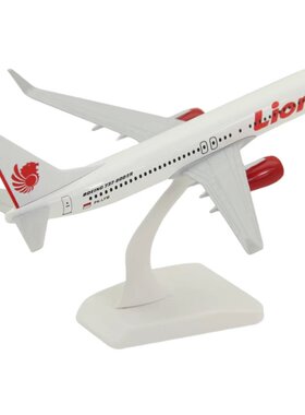 暑期特惠实心合金飞机模型波音B737-900印尼狮子航空客机礼品摆件