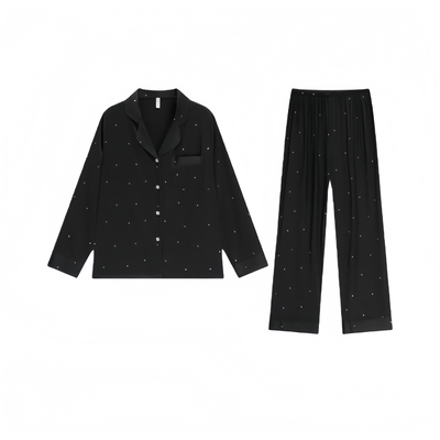 【真丝】睡衣女款维多利亚风套装