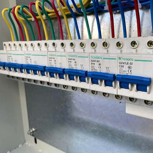 新乾电气风机双电源控制箱500*600*200水泵双控制柜配电箱配电柜