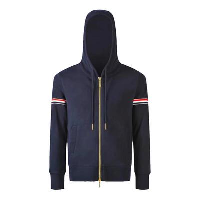 纯棉tb拉链卫衣潮运动服连帽衫