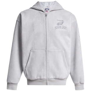 SEASON HIGH男装NFL联名夹克秋季新款时尚刺绣合体连帽外套