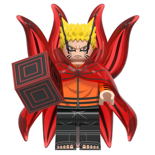 火影忍者重粒子漩涡鸣人九尾博人传雏田动漫第三方积木人仔玩具