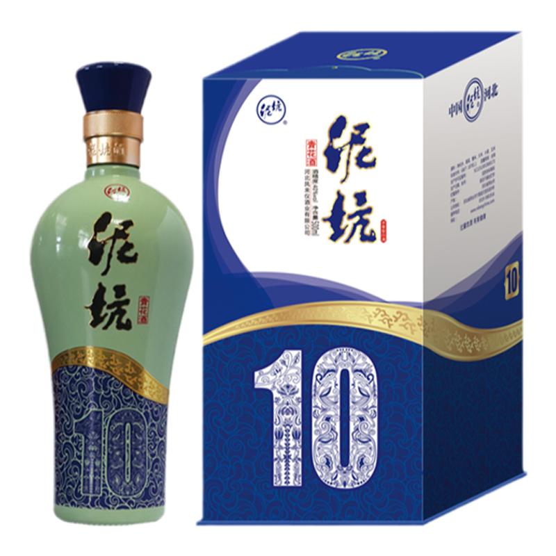 泥坑青花40度6瓶浓香型白酒
