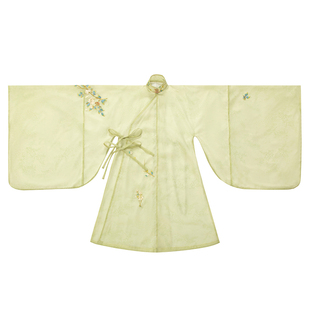 无贰集【野有蔓草】春季立领斜襟长衫绣花云肩马面裙明制原创汉服