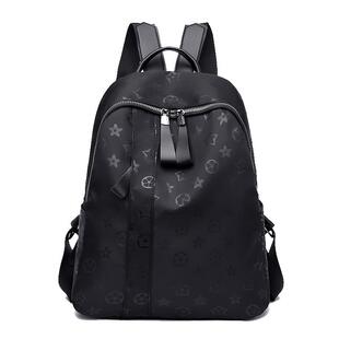 牛津布双肩包女2026新款潮韩版时尚百搭书包旅行帆布小背包女包包