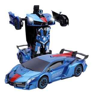 手势感应变形遥控汽车充电四驱赛车金刚机器人儿童男孩超大玩具车