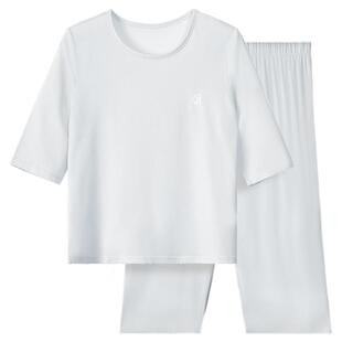 久岁伴男童【秒秒吸】秋衣秋裤睡衣套装中大童宝宝薄款女孩家居服