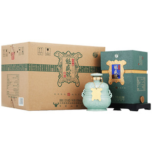 牛栏山魁盛号53度618ml*4瓶大师级手工原浆清香型白酒整箱装