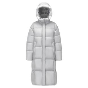 波司登2025新款冬季女过膝长款时尚泡芙宽松加厚羽绒服B250243108