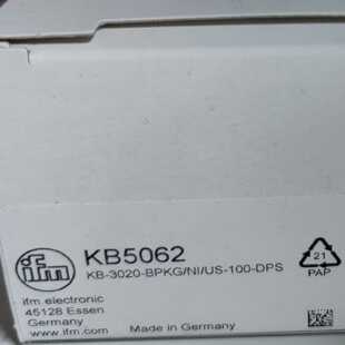 议价IFM KB0025 KB5062 KD0009 KF5013 全新原装正品易福门